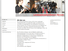Tablet Screenshot of lpk-hessen.de